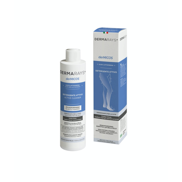 DERMARAYS DERMICOS aktyvus prausiklis, 250 ml