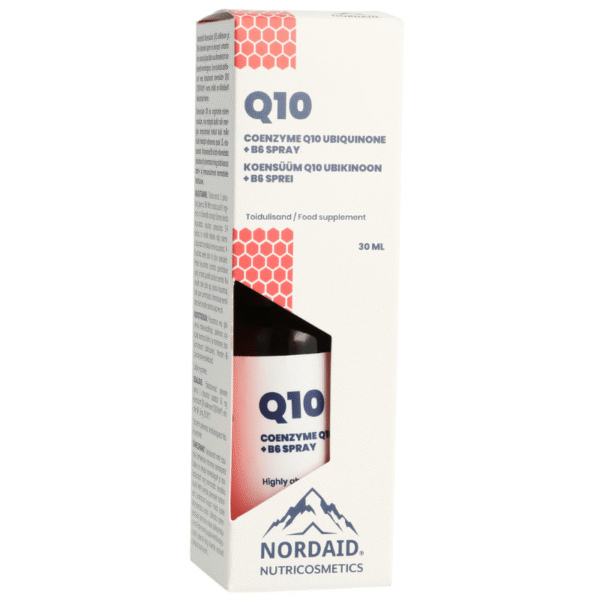 NORDAID Q10 + B6 SPRAY kompleksas, 30 ml.