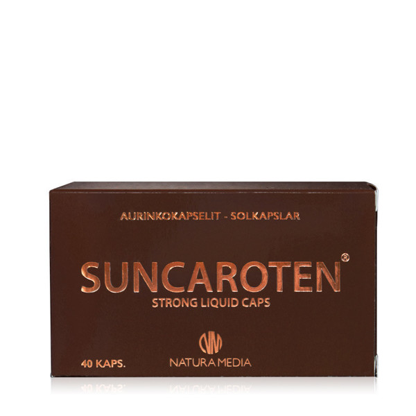 SunCaroten Strong, astaksantino, beta karoteno, likopeno ir vitamino E kompleksas, N40