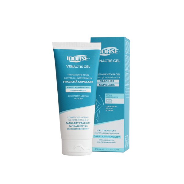 IODASE Venactis Gel skirtas mažinti kojų tinimą, 200 ml