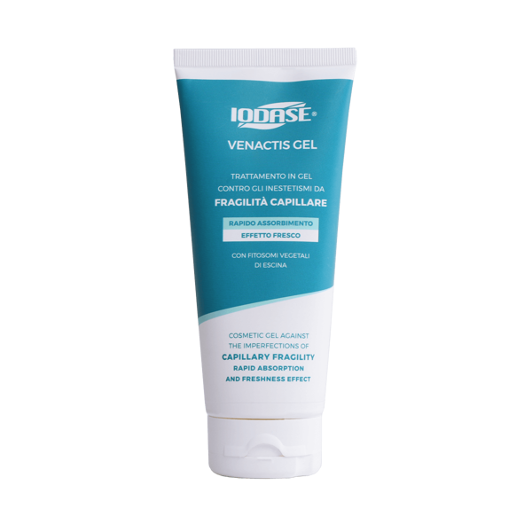 IODASE Venactis Gel skirtas mažinti kojų tinimą, 200 ml