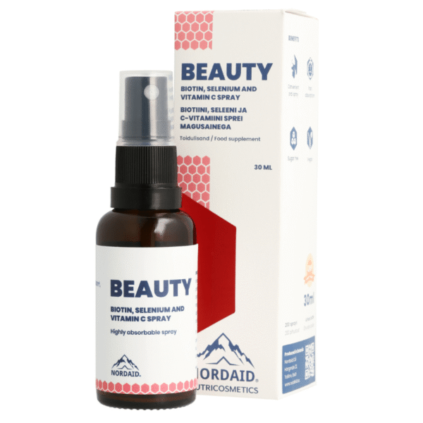 NORDAID BEAUTY SPRAY kompleksas, 30 ml.
