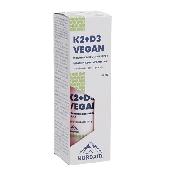Nordaid K2 + D3 Vegan