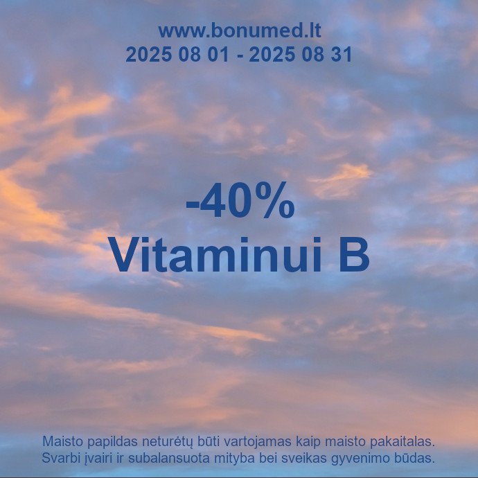 -40% nuolaida vitaminui B
