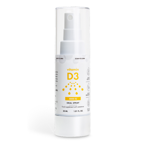 NorVita Vitamin D3 Spray, vitamino D maisto papildas, 30 ml
