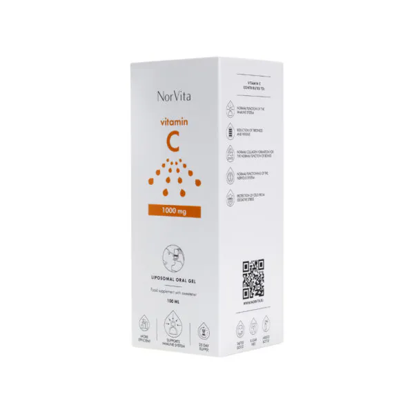 NorVita Liposomal Vitamin C, maisto papildas, 100 ml