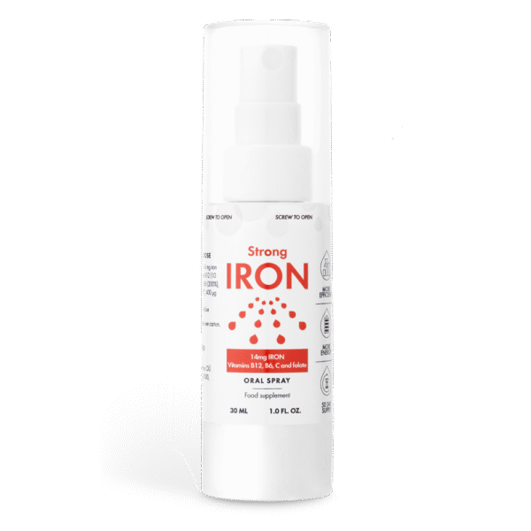 NorVita Strong Iron Spray, maisto papildas, 30 ml