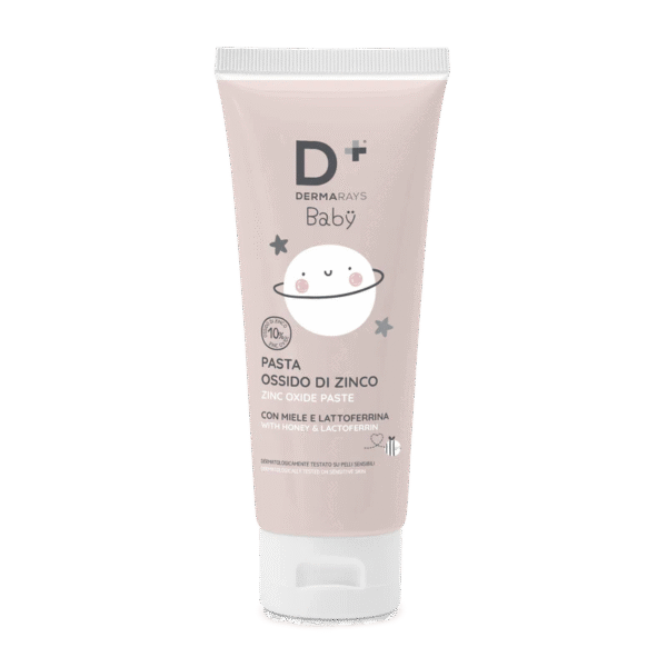 Dermarays Baby Zinc Oxide Paste apsauginis kremas nuo iššutimų kūdikiams, 100 ml