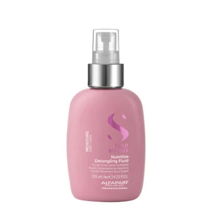Alfaparf Milano Semi di Lino Moisture Nutritive Detangling Fluid – nenuplaunama iššukavimą lengvinanti priemonė sausiems plaukams, 125 ml