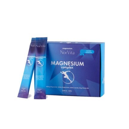 NorVita Magnesium Complex Oral Gel, maisto papildas, 21x8 ml