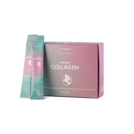 NorVita Marine Collagen Oral Gel, maisto papildas, 21x8 ml