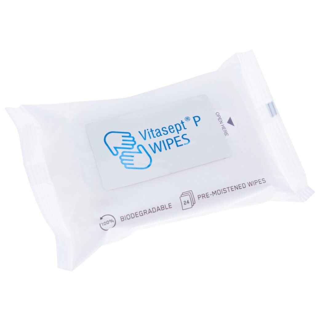 Vitasept P WIPES antiseptinės rankų servetėlės N24