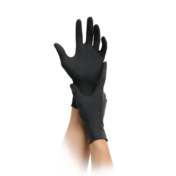 MaiMed Nitrile Black nitrilinės pirštinės, 100 vnt. – 2