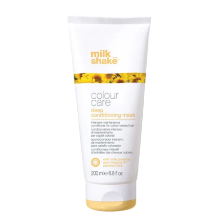 Milk Shake Colour Care Deep Conditioning Mask – intensyvaus poveikio kaukė dažytiems plaukams, 200 ml