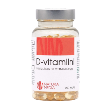 Natura Media Vitaminas D3 100µg