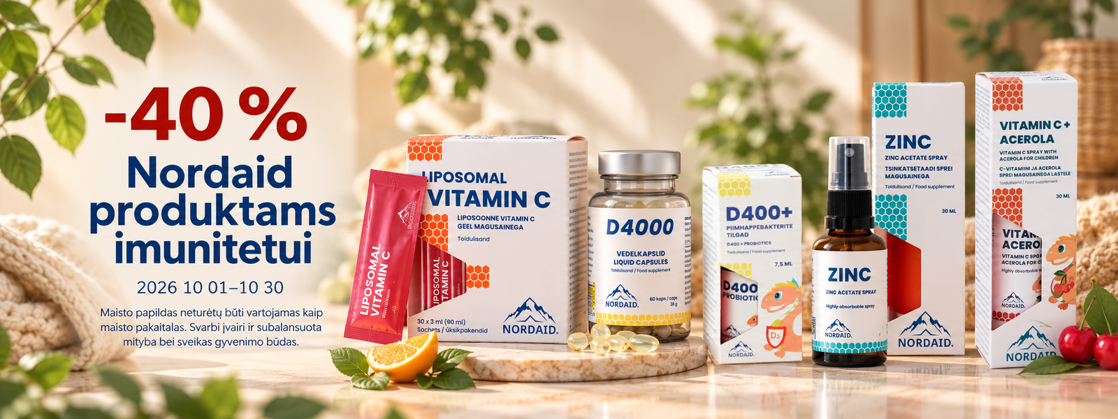 Nordaid produktams imunitetui 1